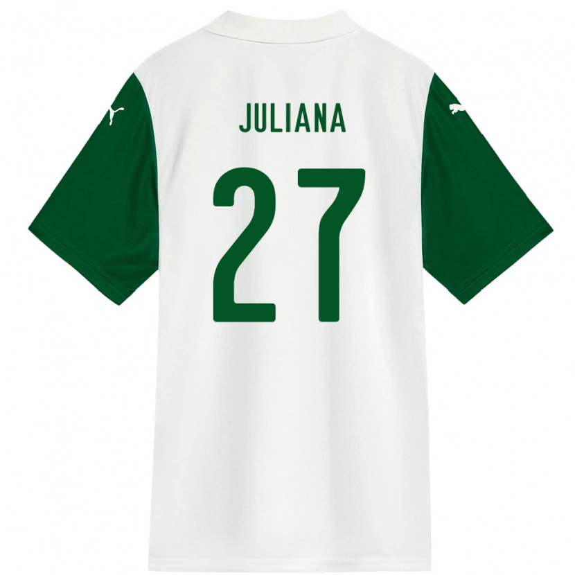 Danxen Damen Juliana #27 Weiß Grün Auswärtstrikot Trikot 2025/26 T-Shirt Österreich