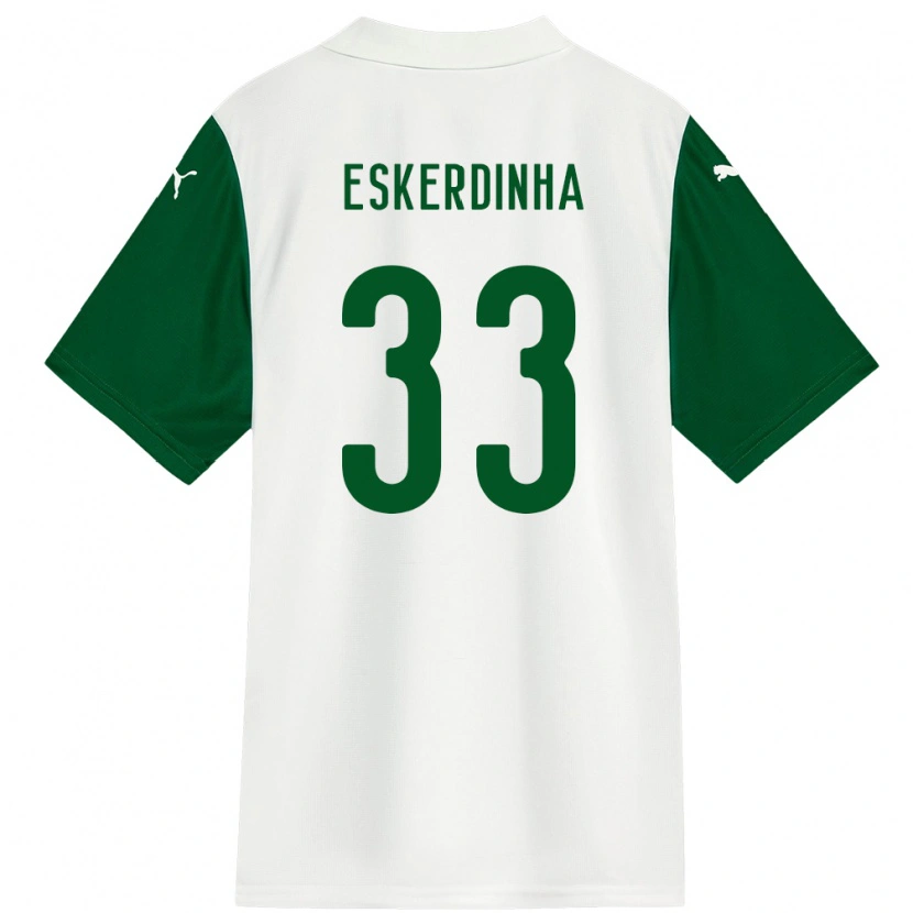 Danxen Damen Eskerdinha #33 Weiß Grün Auswärtstrikot Trikot 2025/26 T-Shirt Österreich