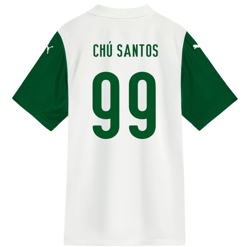 Danxen Damen Chú Santos #99 Weiß Grün Auswärtstrikot Trikot 2025/26 T-Shirt Österreich