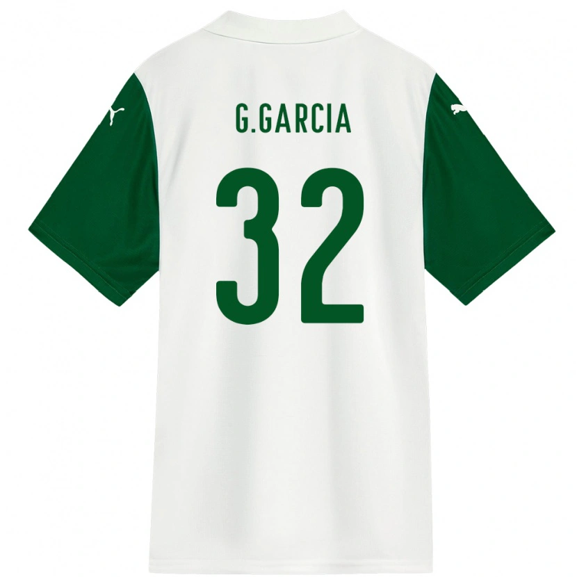 Danxen Damen Gustavo Garcia #32 Weiß Grün Auswärtstrikot Trikot 2025/26 T-Shirt Österreich