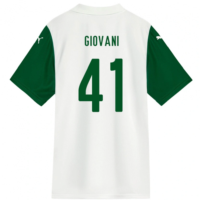 Danxen Damen Giovani #41 Weiß Grün Auswärtstrikot Trikot 2025/26 T-Shirt Österreich