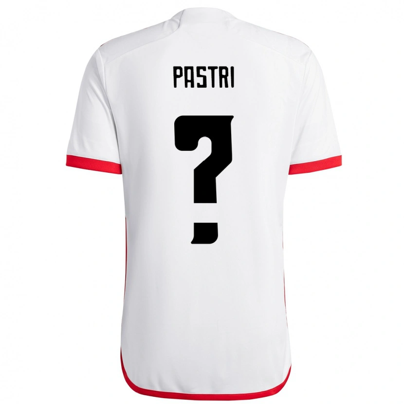 Danxen Damen Giovanni Pastri #0 Weiß Rot Auswärtstrikot Trikot 2025/26 T-Shirt Österreich