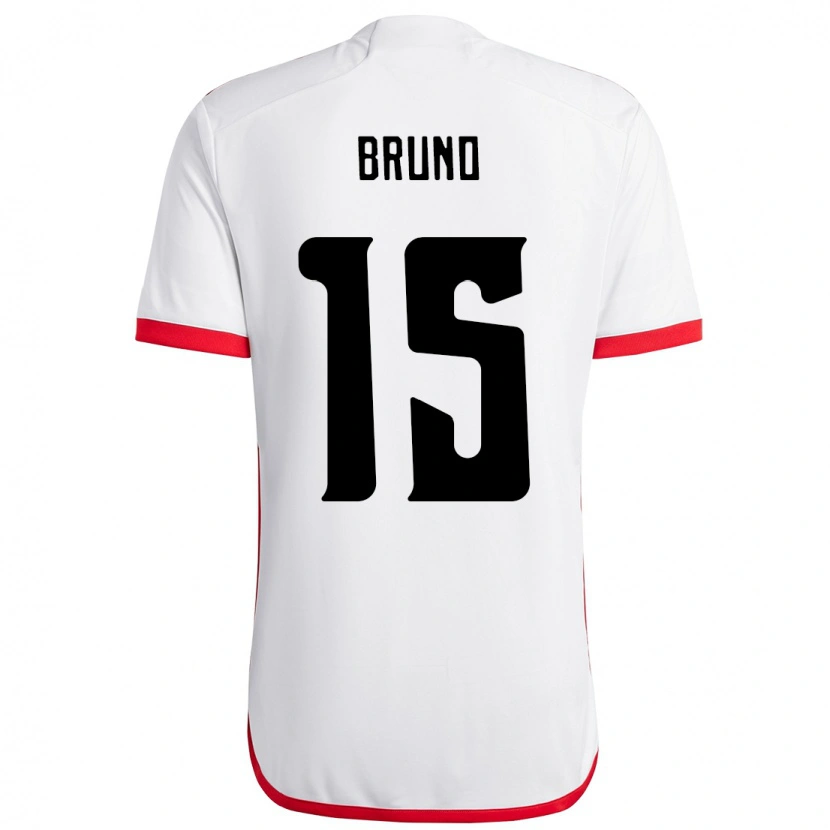 Danxen Damen Fabrício Bruno #15 Weiß Rot Auswärtstrikot Trikot 2025/26 T-Shirt Österreich