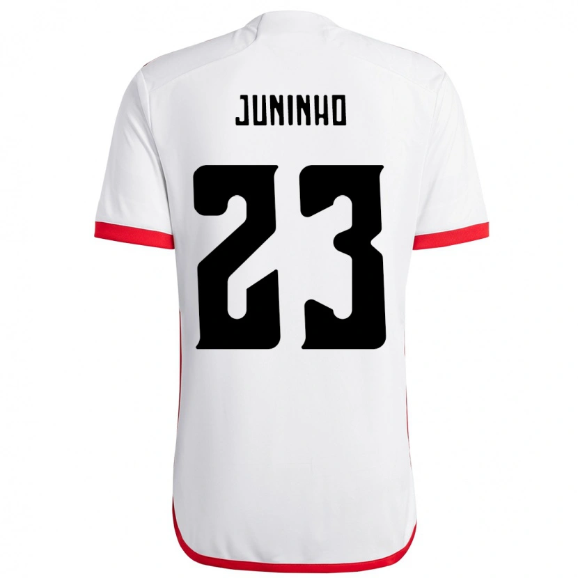 Danxen Damen Juninho #23 Weiß Rot Auswärtstrikot Trikot 2025/26 T-Shirt Österreich