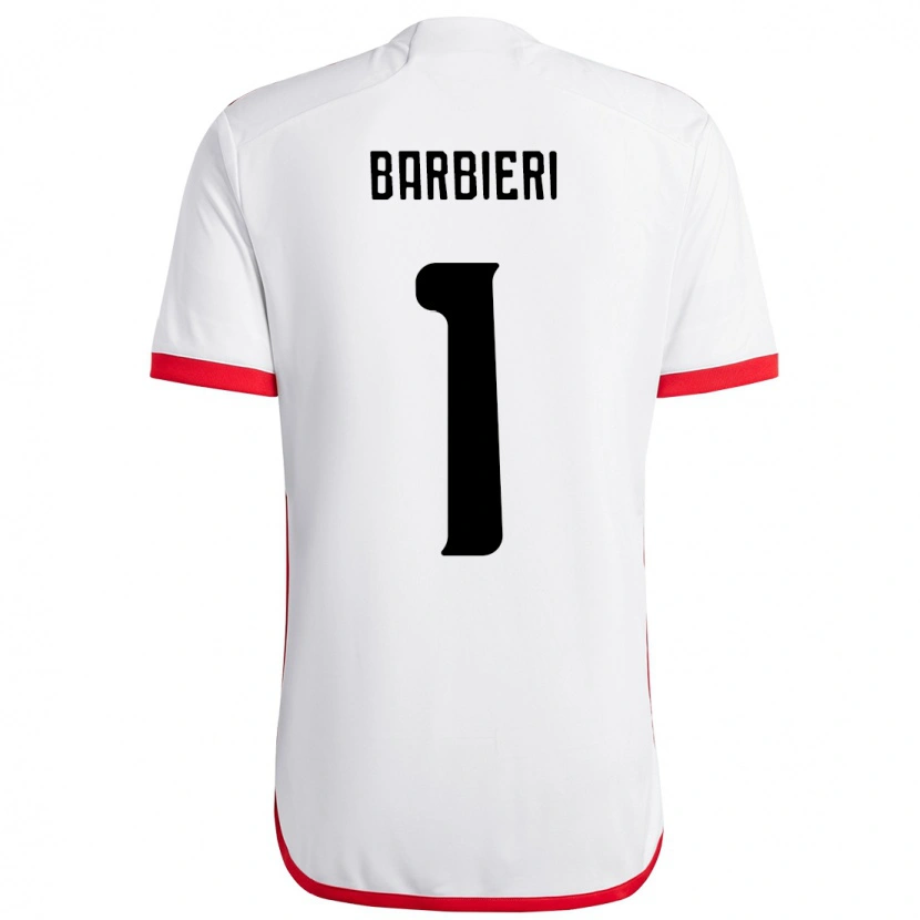 Danxen Damen Gabi Barbieri #1 Weiß Rot Auswärtstrikot Trikot 2025/26 T-Shirt Österreich
