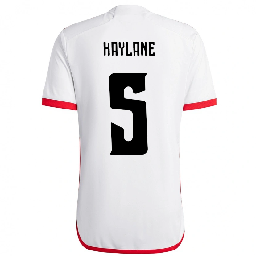 Danxen Damen Kaylane #5 Weiß Rot Auswärtstrikot Trikot 2025/26 T-Shirt Österreich