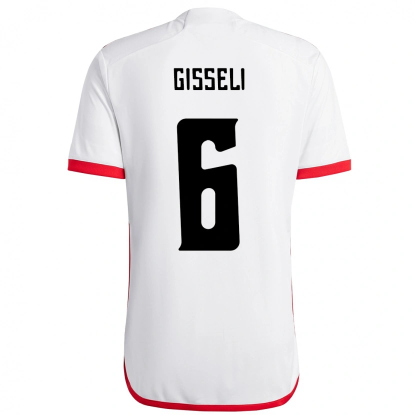 Danxen Damen Gisseli #6 Weiß Rot Auswärtstrikot Trikot 2025/26 T-Shirt Österreich