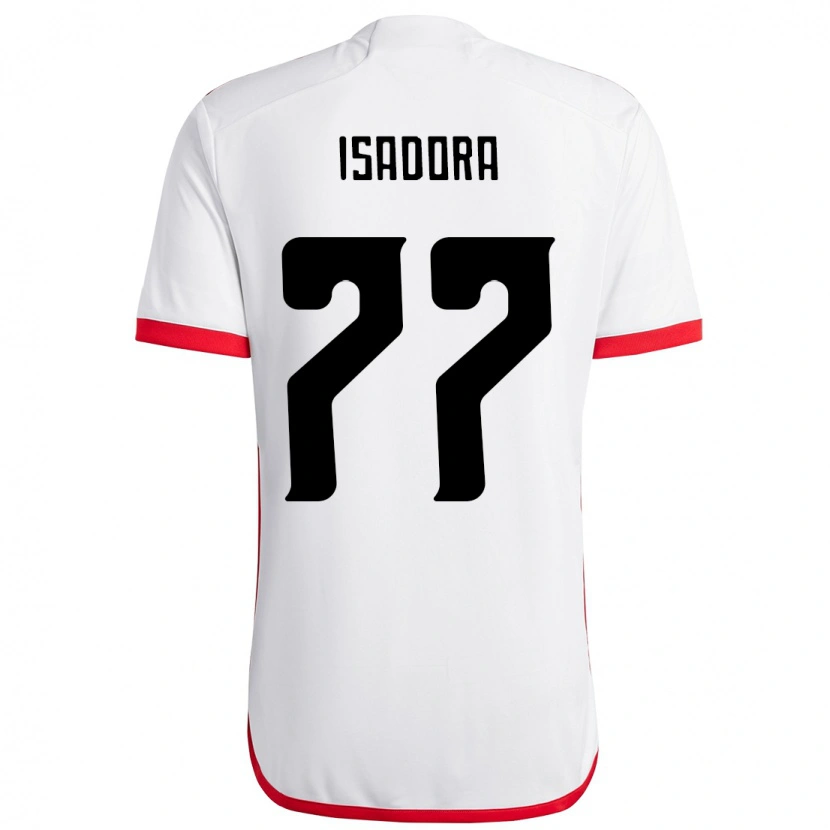 Danxen Damen Isadora #77 Weiß Rot Auswärtstrikot Trikot 2025/26 T-Shirt Österreich