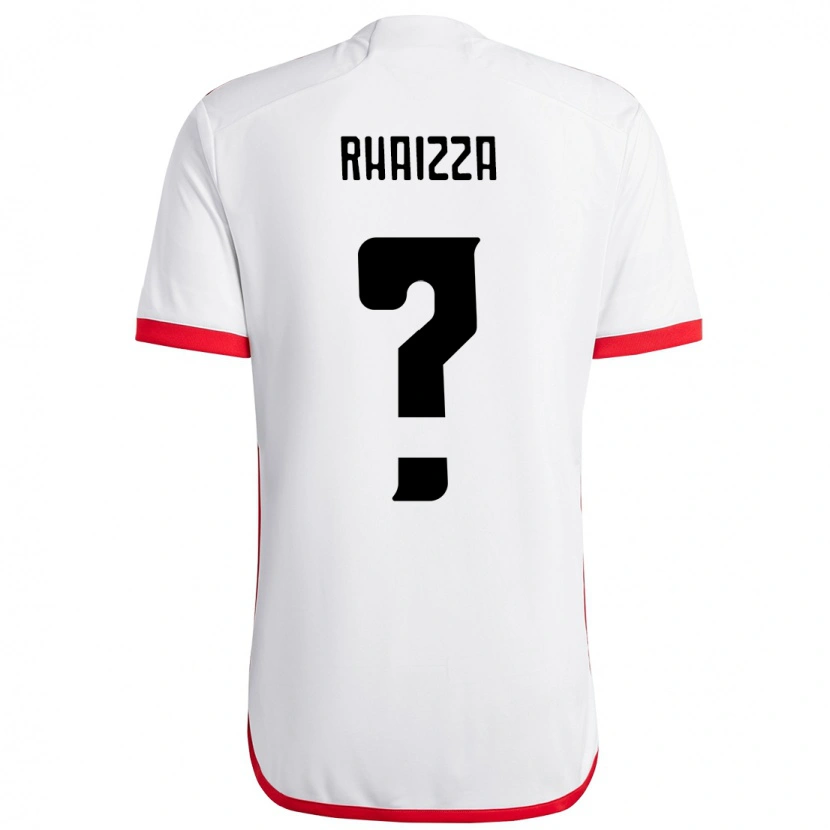 Danxen Damen Rhaizza #0 Weiß Rot Auswärtstrikot Trikot 2025/26 T-Shirt Österreich