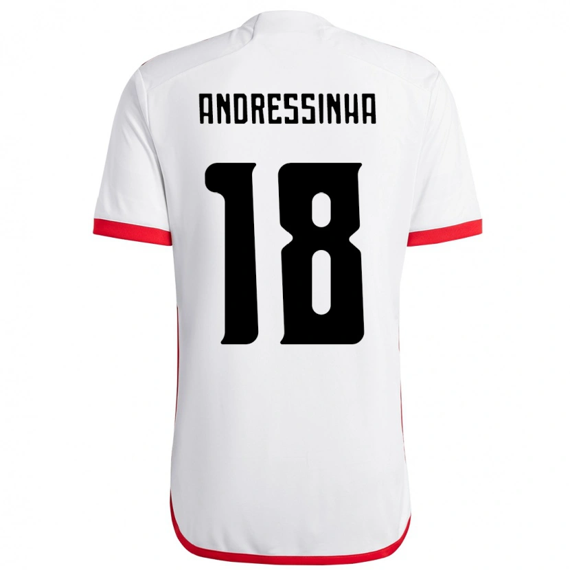 Danxen Damen Andressinha #18 Weiß Rot Auswärtstrikot Trikot 2025/26 T-Shirt Österreich