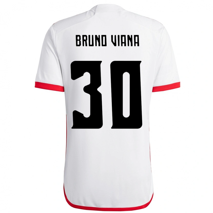 Danxen Damen Bruno Viana #30 Weiß Rot Auswärtstrikot Trikot 2025/26 T-Shirt Österreich