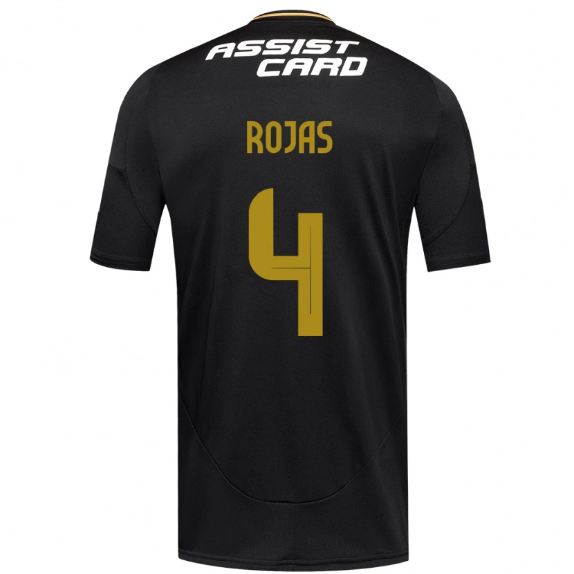 Danxen Damen Javier Rojas #4 Schwarz Weiß Auswärtstrikot Trikot 2025/26 T-Shirt Österreich