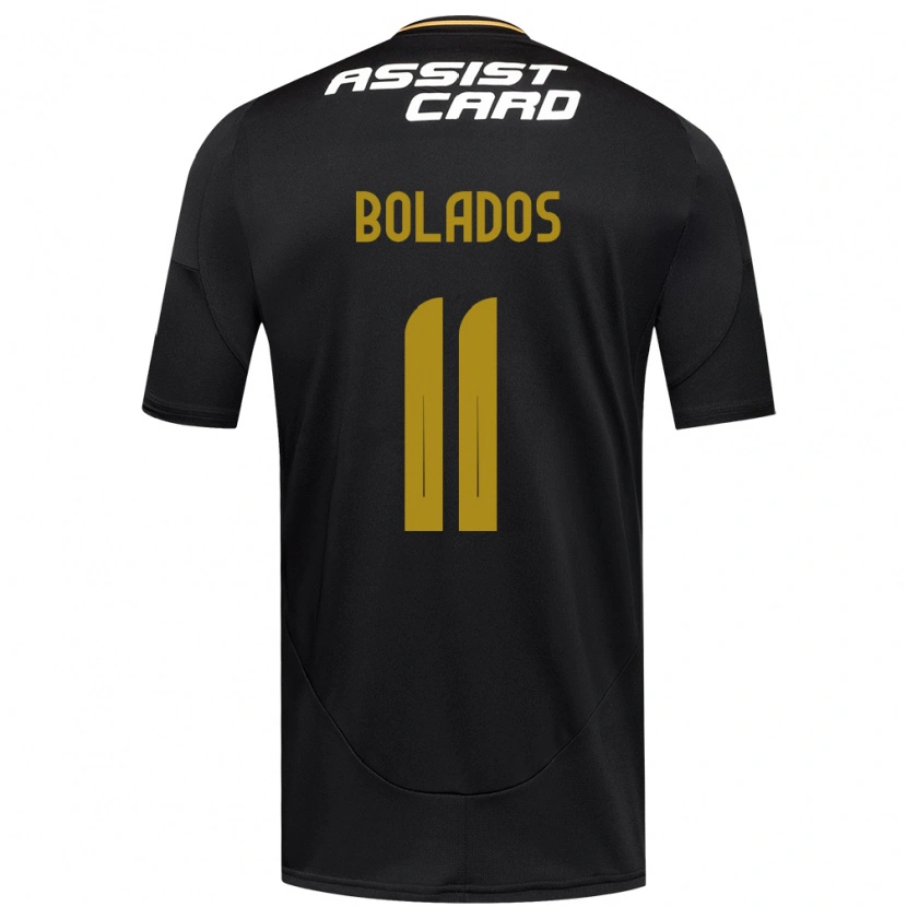 Danxen Damen Marcos Bolados #11 Schwarz Weiß Auswärtstrikot Trikot 2025/26 T-Shirt Österreich