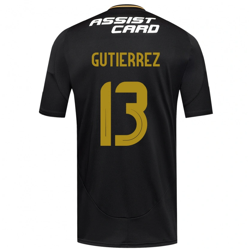 Danxen Damen Bruno Gutiérrez #13 Schwarz Weiß Auswärtstrikot Trikot 2025/26 T-Shirt Österreich