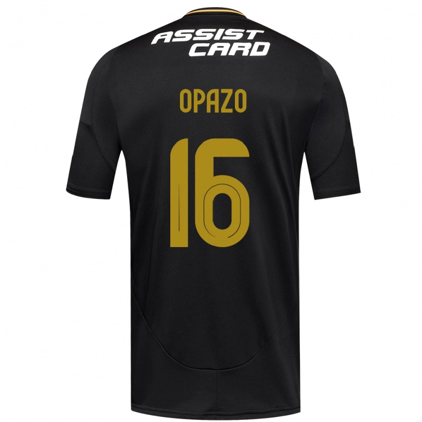 Danxen Damen Óscar Opazo #16 Schwarz Weiß Auswärtstrikot Trikot 2025/26 T-Shirt Österreich