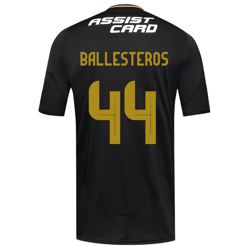 Danxen Damen Martín Ballesteros #44 Schwarz Weiß Auswärtstrikot Trikot 2025/26 T-Shirt Österreich