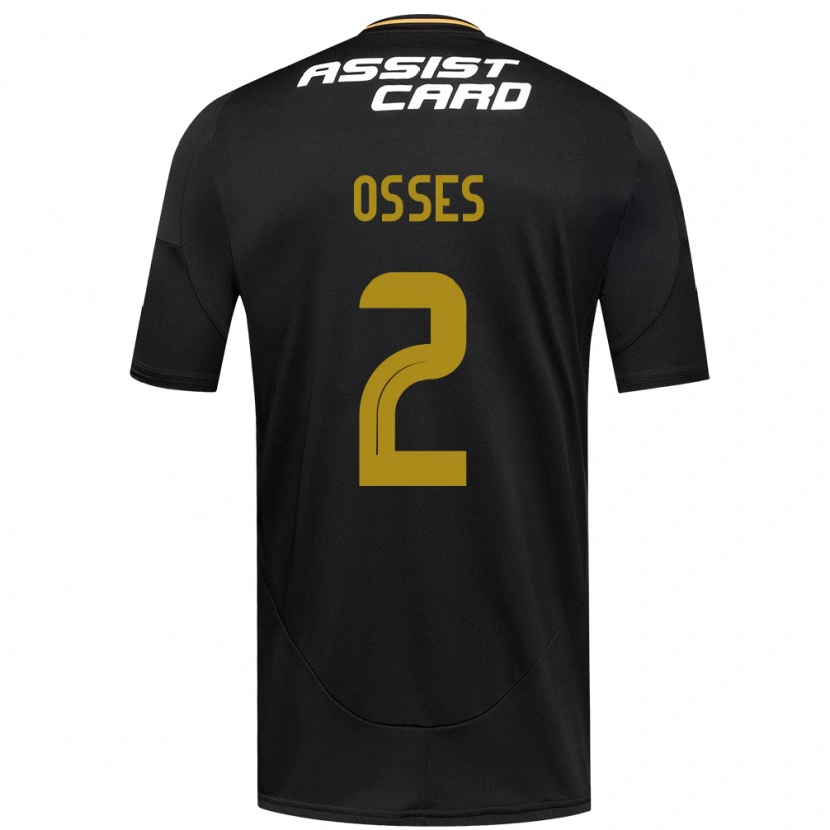 Danxen Damen Martina Osses #2 Schwarz Weiß Auswärtstrikot Trikot 2025/26 T-Shirt Österreich