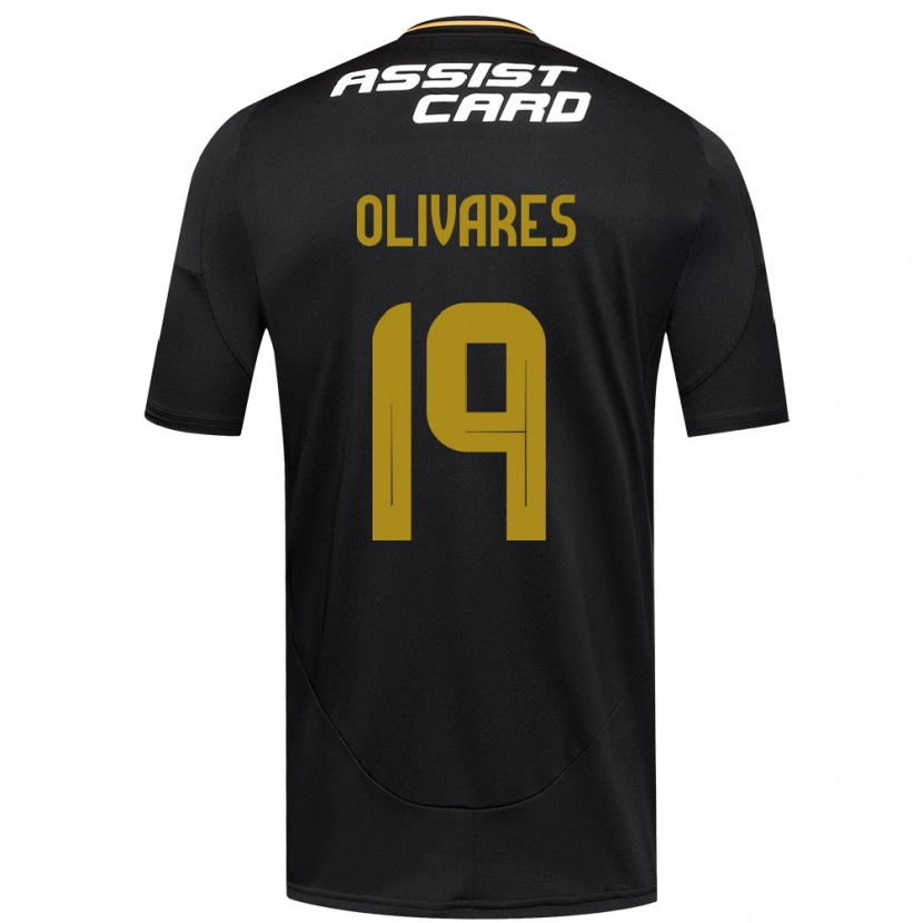 Danxen Damen Michelle Olivares #19 Schwarz Weiß Auswärtstrikot Trikot 2025/26 T-Shirt Österreich