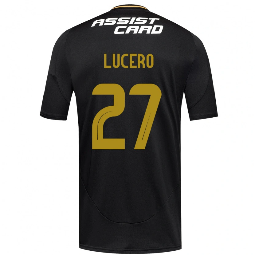 Danxen Damen Valentina Lucero #27 Schwarz Weiß Auswärtstrikot Trikot 2025/26 T-Shirt Österreich