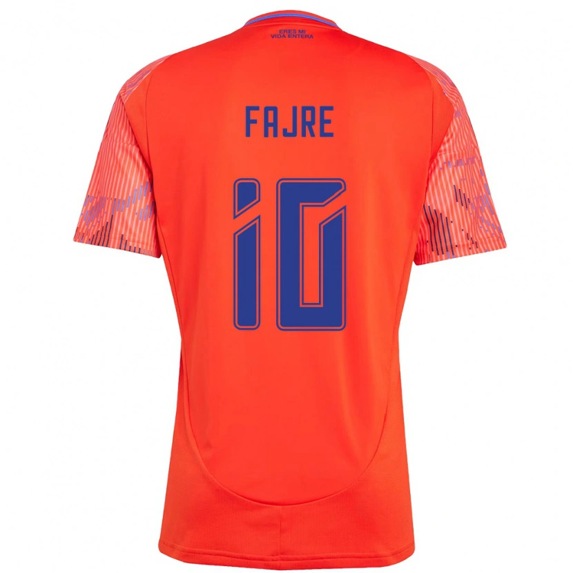 Danxen Damen Nicole Fajre #10 Orange Rot Auswärtstrikot Trikot 2025/26 T-Shirt Österreich