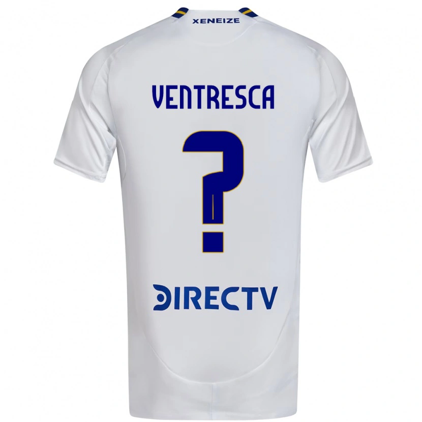 Danxen Damen Fabricio Ventresca #0 Weiß Blau Auswärtstrikot Trikot 2025/26 T-Shirt Österreich