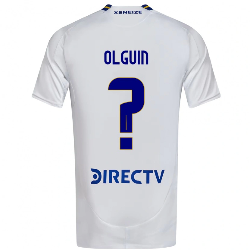 Danxen Damen Matias Olguin #0 Weiß Blau Auswärtstrikot Trikot 2025/26 T-Shirt Österreich