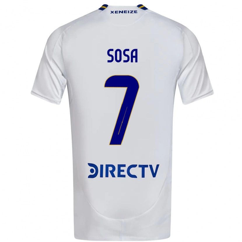 Danxen Damen Elián Sosa #7 Weiß Blau Auswärtstrikot Trikot 2025/26 T-Shirt Österreich
