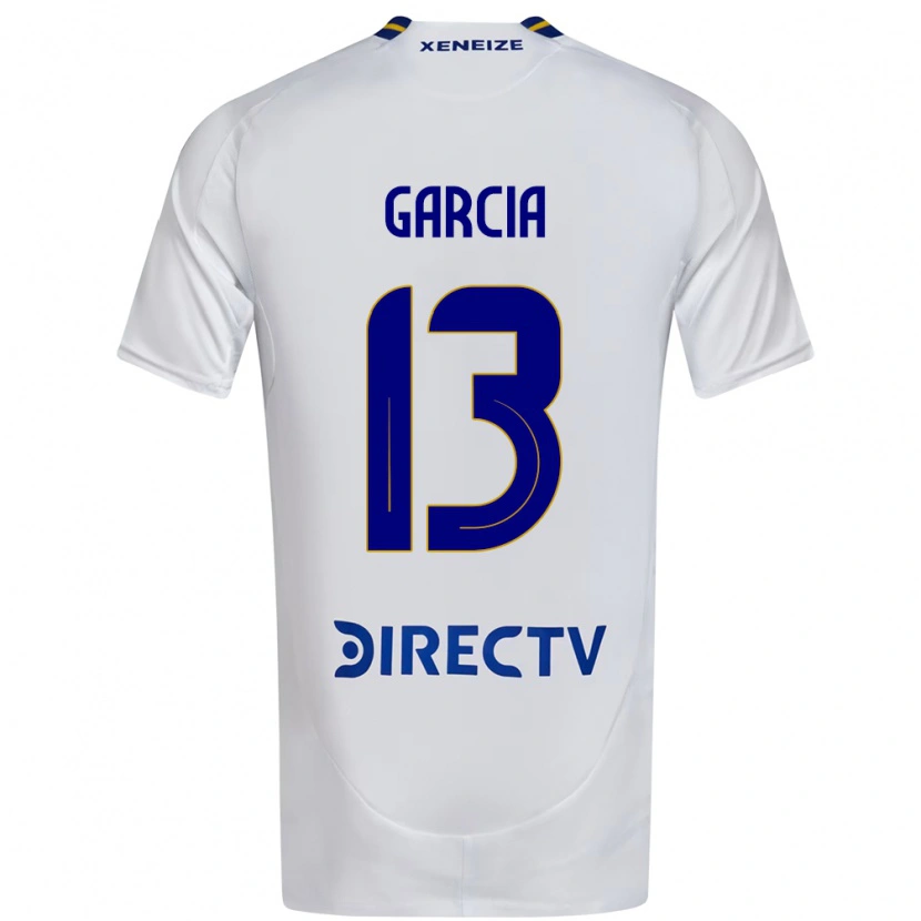 Danxen Damen Javier García #13 Weiß Blau Auswärtstrikot Trikot 2025/26 T-Shirt Österreich