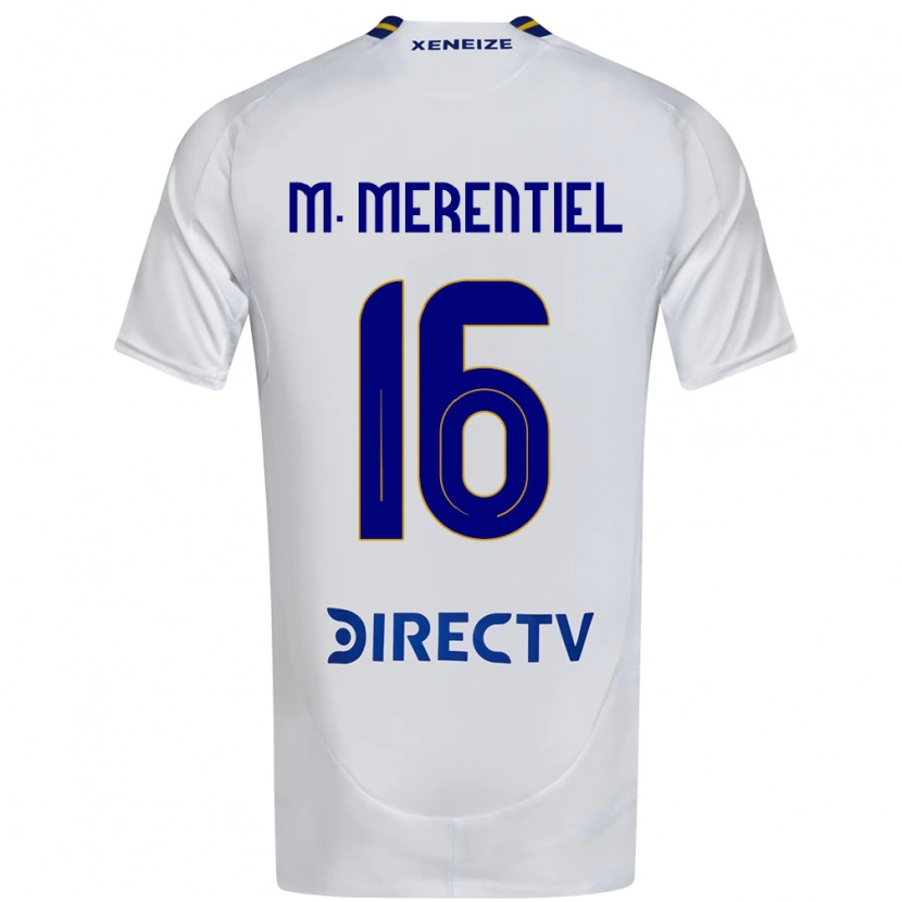 Danxen Damen Miguel Merentiel #16 Weiß Blau Auswärtstrikot Trikot 2025/26 T-Shirt Österreich