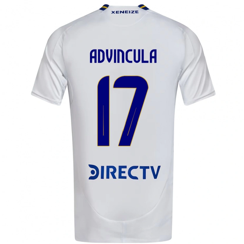 Danxen Damen Luis Advíncula #17 Weiß Blau Auswärtstrikot Trikot 2025/26 T-Shirt Österreich