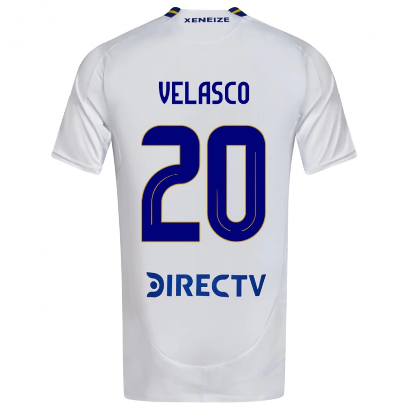 Danxen Damen Alan Velasco #20 Weiß Blau Auswärtstrikot Trikot 2025/26 T-Shirt Österreich