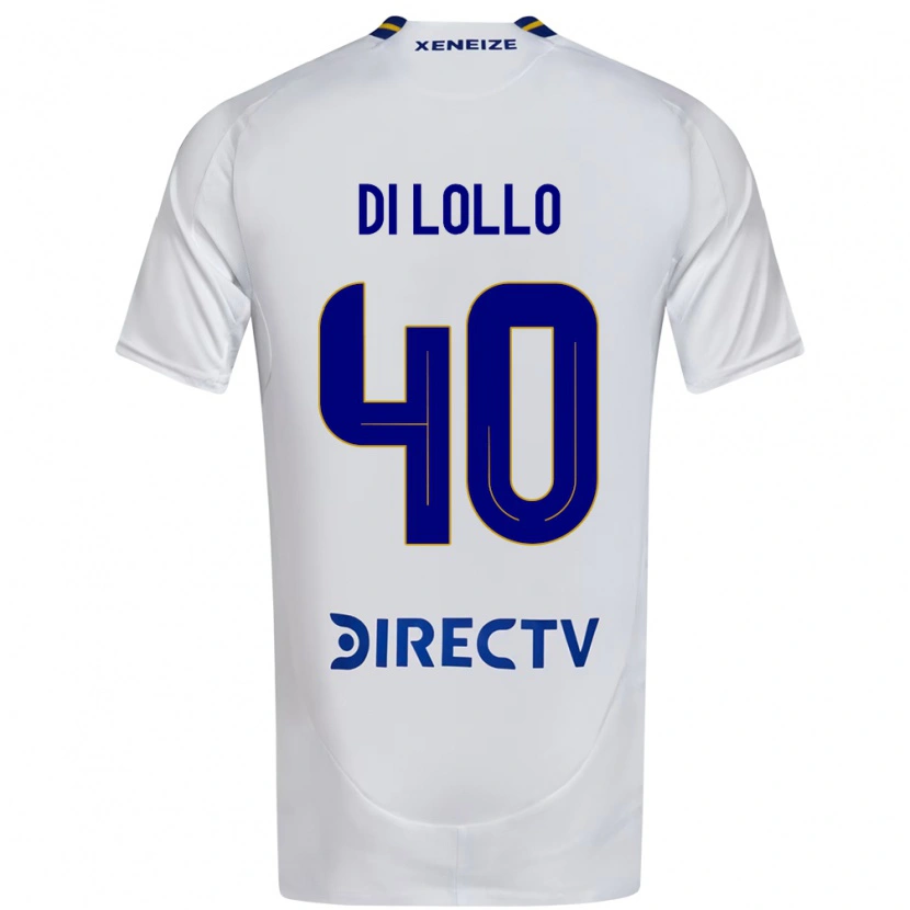 Danxen Damen Lautaro Di Lollo #40 Weiß Blau Auswärtstrikot Trikot 2025/26 T-Shirt Österreich