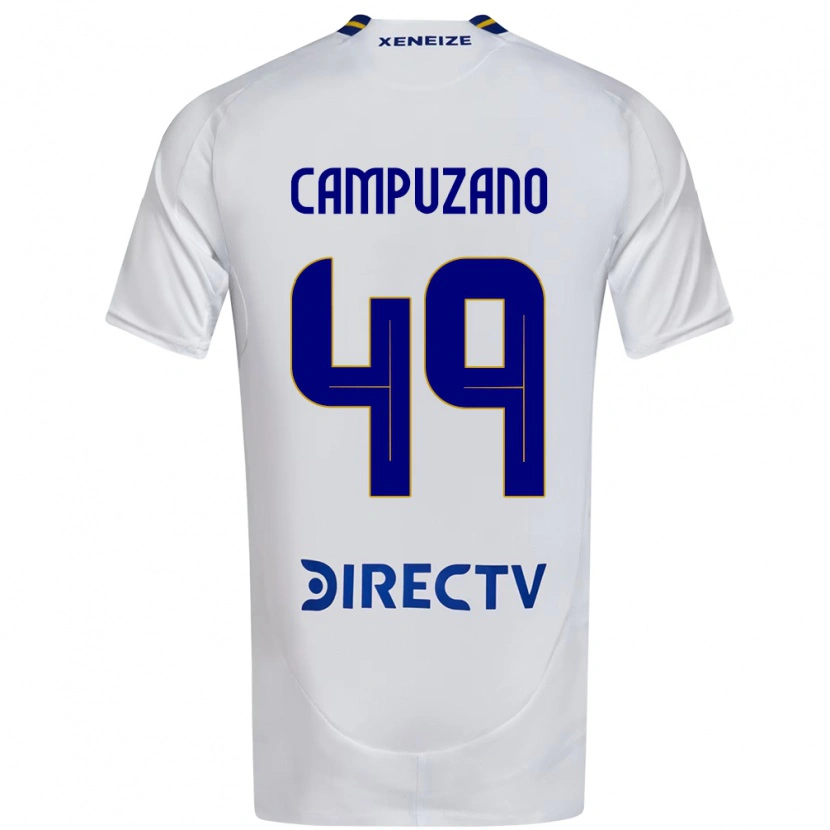 Danxen Damen Jorman Campuzano #49 Weiß Blau Auswärtstrikot Trikot 2025/26 T-Shirt Österreich