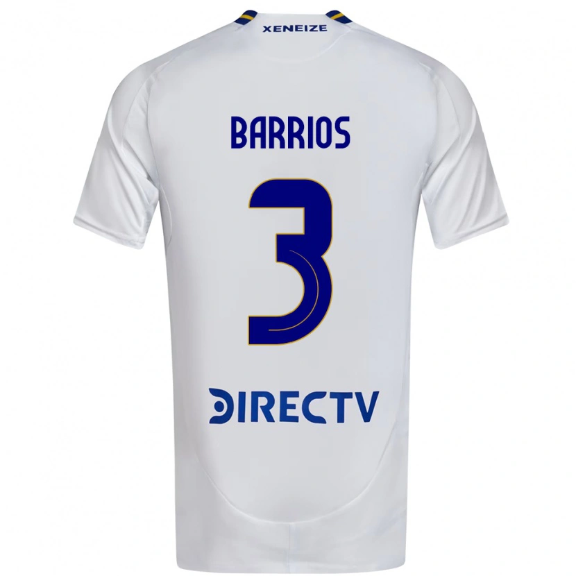 Danxen Damen Gabriela Barrios #3 Weiß Blau Auswärtstrikot Trikot 2025/26 T-Shirt Österreich
