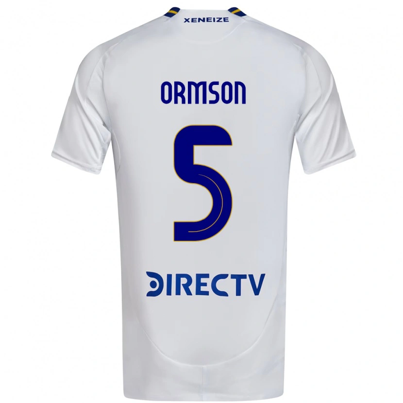 Danxen Damen Emily Ormson #5 Weiß Blau Auswärtstrikot Trikot 2025/26 T-Shirt Österreich