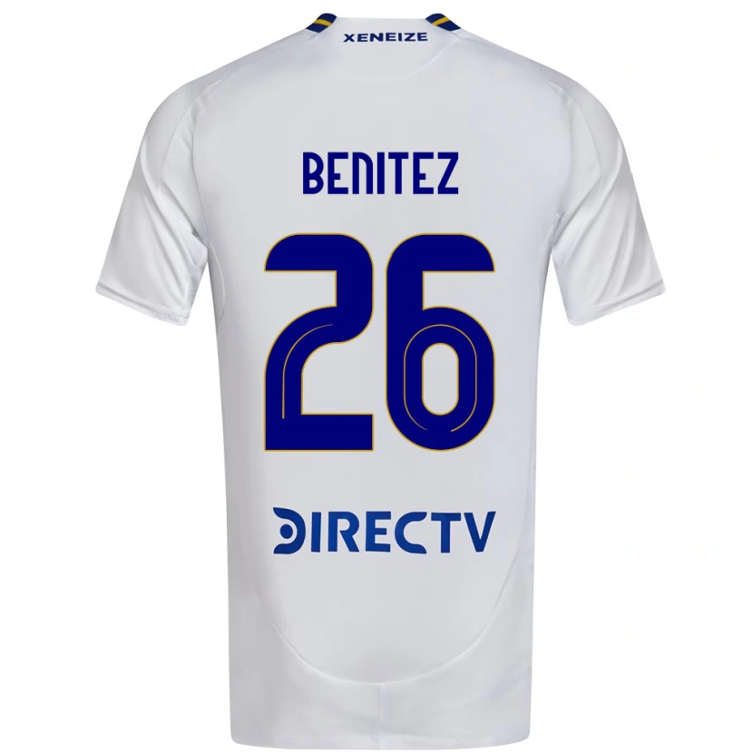 Danxen Damen Lorena Benítez #26 Weiß Blau Auswärtstrikot Trikot 2025/26 T-Shirt Österreich