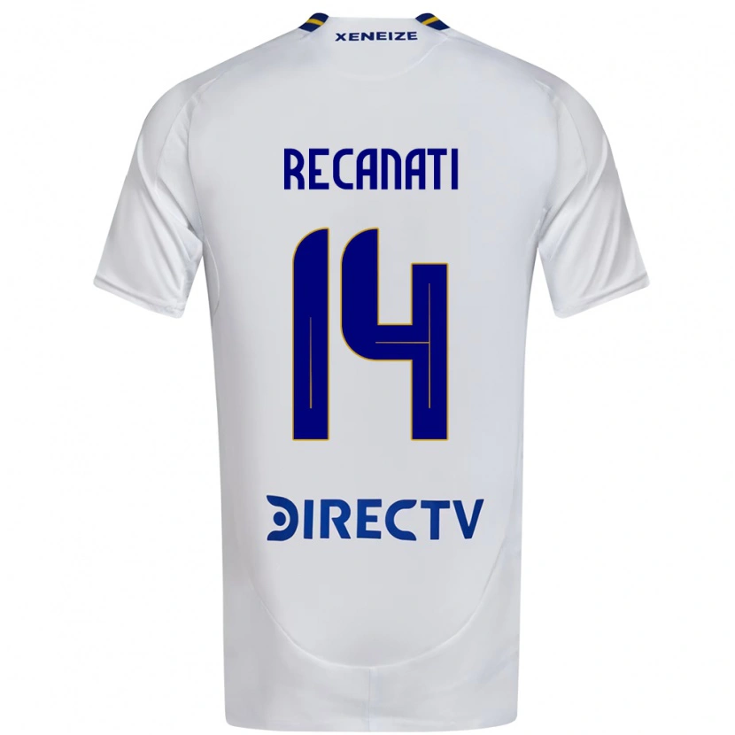 Danxen Damen Bianca Recanati #14 Weiß Blau Auswärtstrikot Trikot 2025/26 T-Shirt Österreich