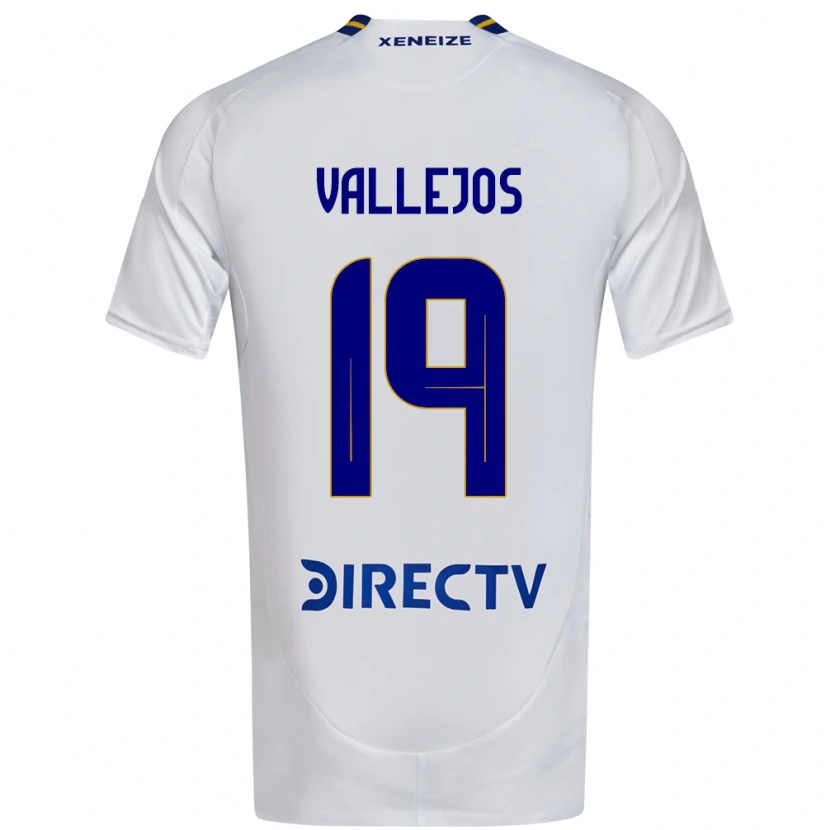 Danxen Damen Fabiana Vallejos #19 Weiß Blau Auswärtstrikot Trikot 2025/26 T-Shirt Österreich