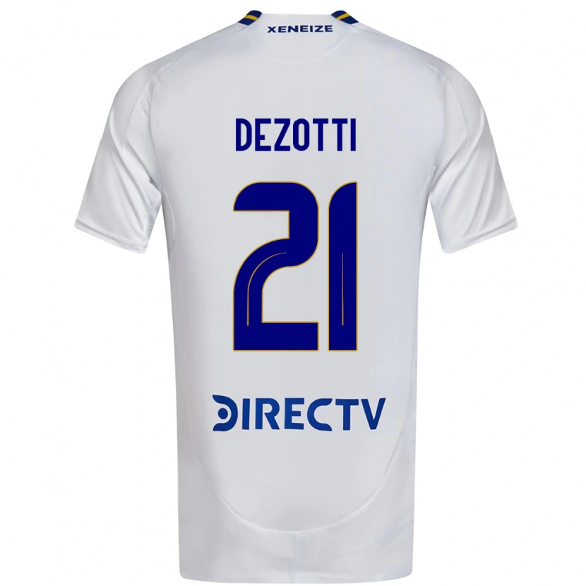 Danxen Damen Martina Dezotti #21 Weiß Blau Auswärtstrikot Trikot 2025/26 T-Shirt Österreich