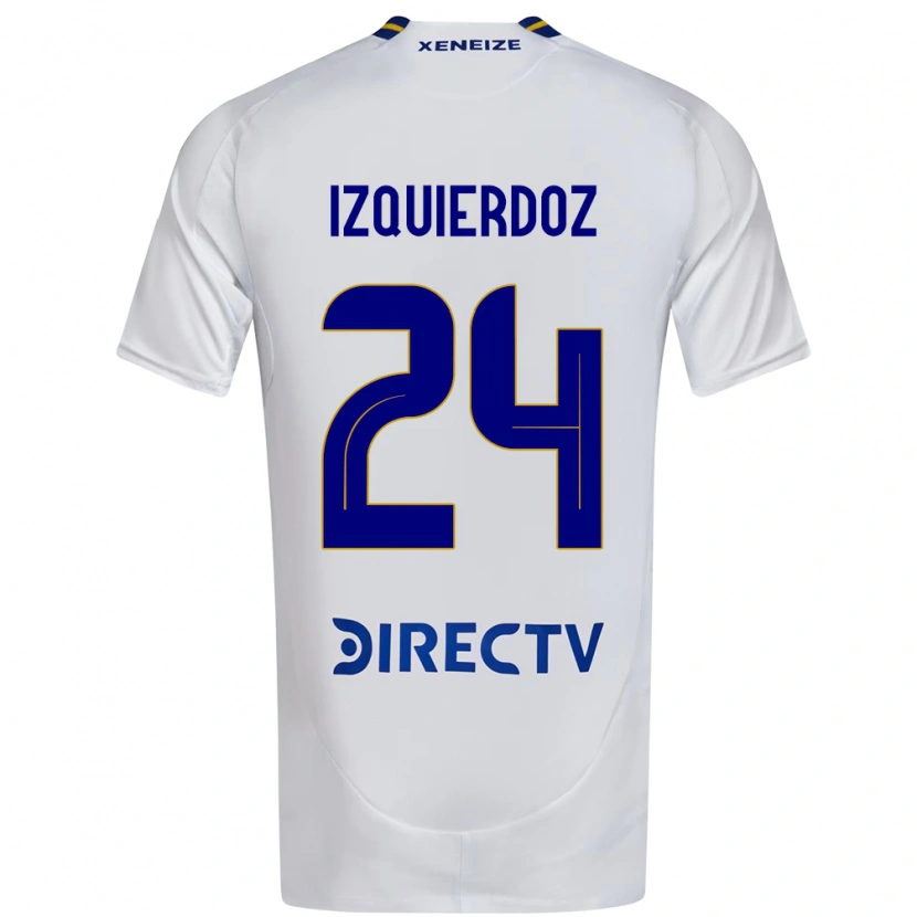 Danxen Damen Carlos Izquierdoz #24 Weiß Blau Auswärtstrikot Trikot 2025/26 T-Shirt Österreich