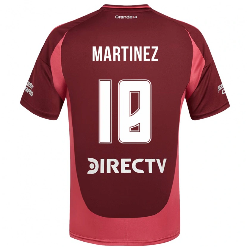 Danxen Damen Gonzalo Martínez #18 Burgunder Magenta Auswärtstrikot Trikot 2025/26 T-Shirt Österreich
