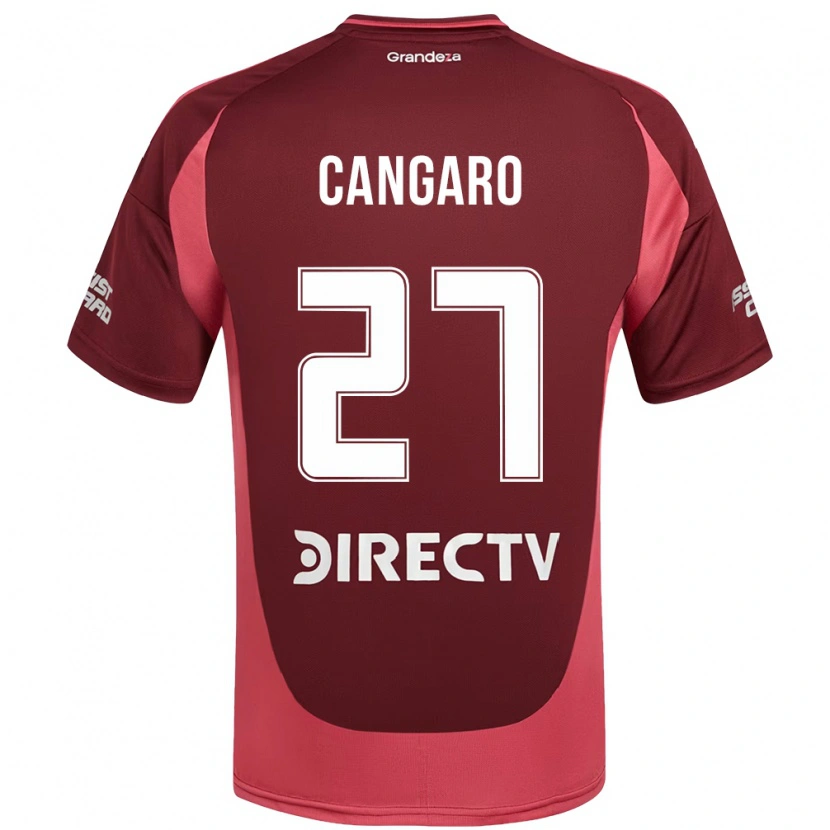 Danxen Damen Juana Cangaro #27 Burgunder Magenta Auswärtstrikot Trikot 2025/26 T-Shirt Österreich