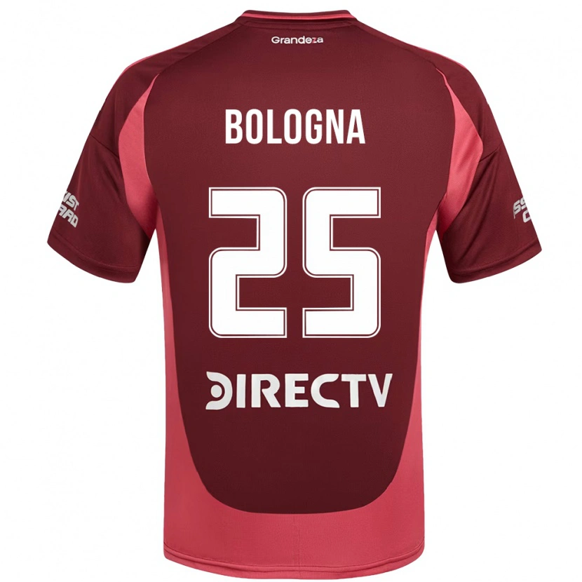 Danxen Damen Enrique Bologna #25 Burgunder Magenta Auswärtstrikot Trikot 2025/26 T-Shirt Österreich