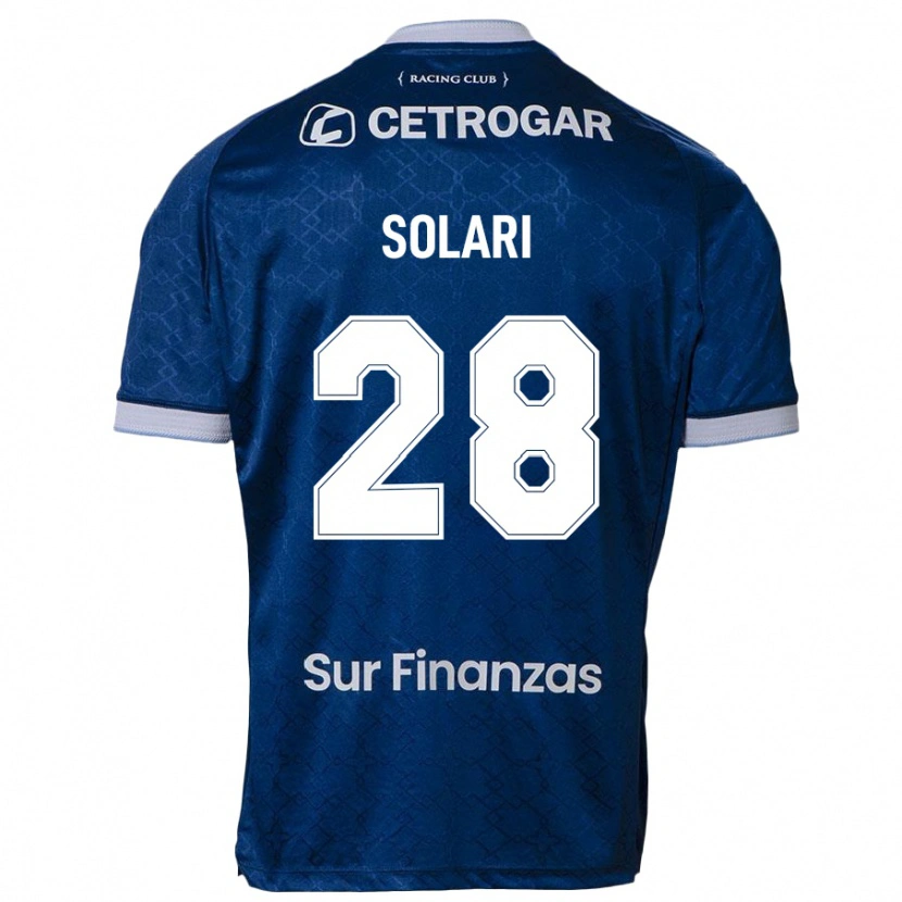 Danxen Damen Santiago Solari #28 Dunkelblau Auswärtstrikot Trikot 2025/26 T-Shirt Österreich