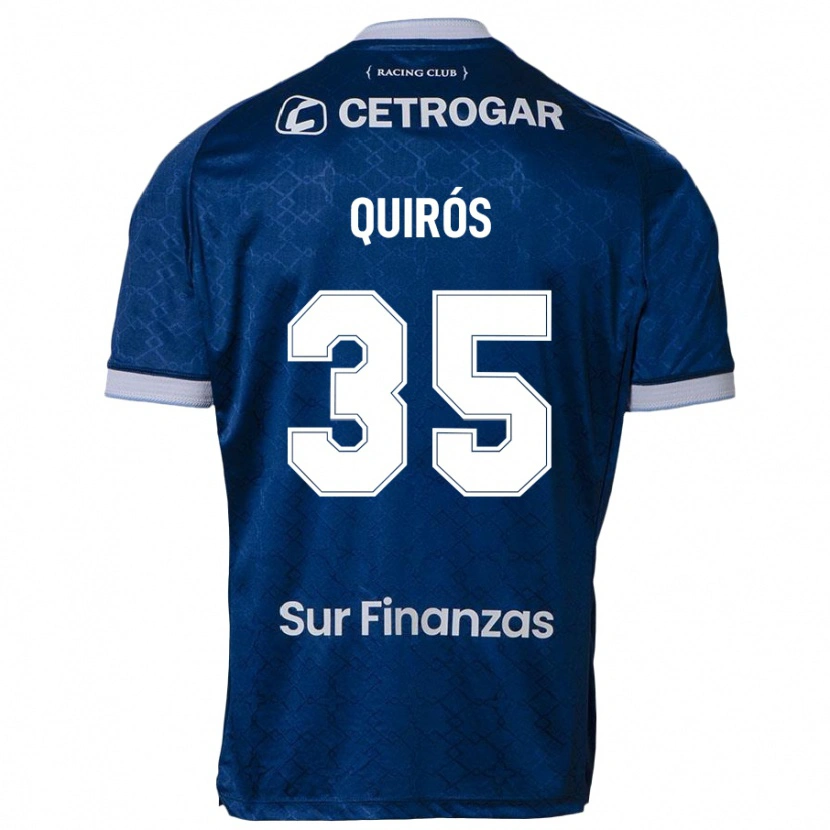 Danxen Damen Santiago Quirós #35 Dunkelblau Auswärtstrikot Trikot 2025/26 T-Shirt Österreich