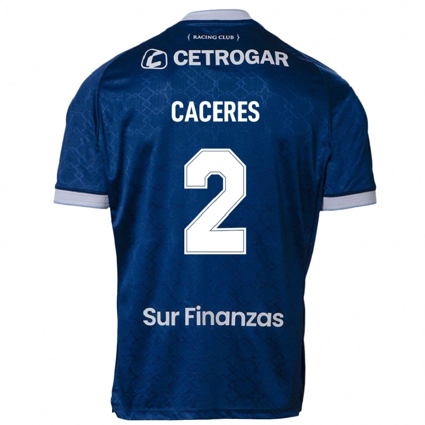 Danxen Damen Juan Jose Caceres #2 Dunkelblau Auswärtstrikot Trikot 2025/26 T-Shirt Österreich