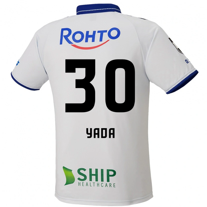 Danxen Damen Yukito Yada #30 Weiß Blau Schwarz Auswärtstrikot Trikot 2025/26 T-Shirt Österreich
