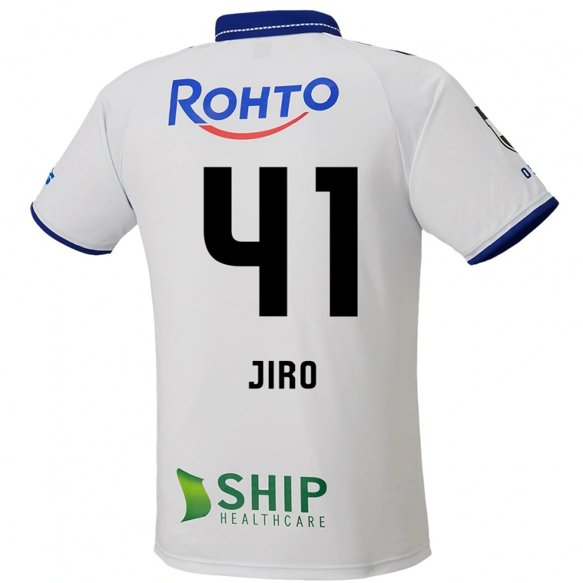 Danxen Damen Jiro Nakamura #41 Weiß Blau Schwarz Auswärtstrikot Trikot 2025/26 T-Shirt Österreich