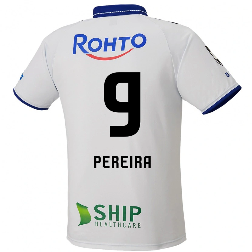 Danxen Damen Leandro Pereira #9 Weiß Blau Schwarz Auswärtstrikot Trikot 2025/26 T-Shirt Österreich