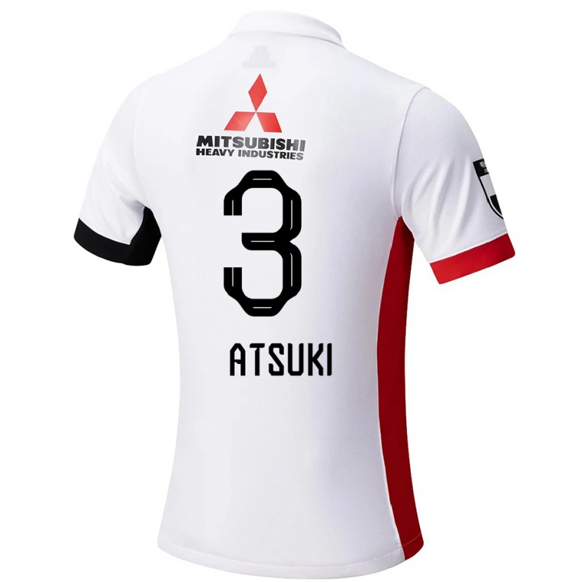 Danxen Damen Atsuki Ito #3 Weiß Schwarz Auswärtstrikot Trikot 2025/26 T-Shirt Österreich